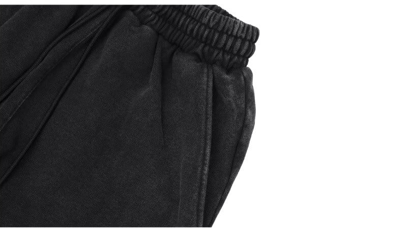 1807 Washed Faded Color Baggy Sweatpants
