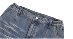 1807 Heavy Washed Whisker Center Stitch Jeans