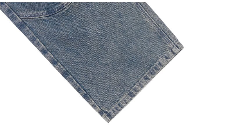 1807 Racing Structured Washed Baggy Jeans