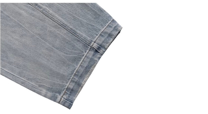 1807 Heavy Washed Machete Baggy Jeans