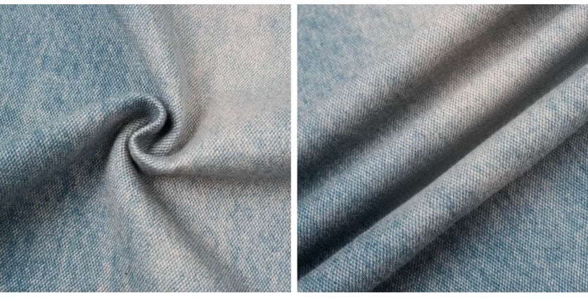 1807 Digital Denim Print Baggy Jeans