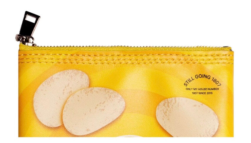 1807 × Lay’s Potato Chips Print PU Leather Small Shoulder Bag