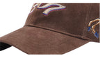 1807 Pegasus 3D Embroidered Flocked PU Leather Dad Hat