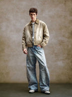 YADcrew Washed Detroit Work Jacket