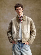 YADcrew Washed Detroit Work Jacket