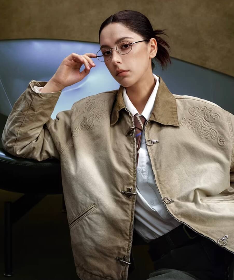 YADcrew Washed Detroit Work Jacket