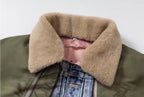 YADcrew Digital Print Reversible MA-1 Down Jacket