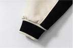 YADcrew x BIPOLAR Embroidered Pearl Beaded Varsity Jacket