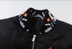 YADcrew x MEDM Ethnic Ribbed MA-1 Bomber Jacket
