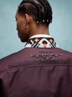 YADcrew x MEDM Ethnic Ribbed MA-1 Bomber Jacket