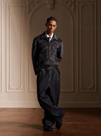 YADcrew Faux Horsehair Racing Jacket