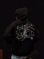 YADcrew x BIPOLAR Puzzle Pearl Embroidered Hoodie