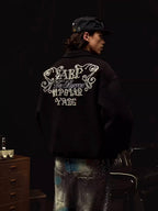 YADcrew x BIPOLAR Pearl Embellished Air Layer Polo Shirt