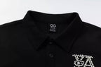 YADcrew x BIPOLAR Pearl Embellished Air Layer Polo Shirt