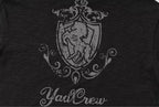 YADcrew Horse Vintage Print Long Sleeve Tee