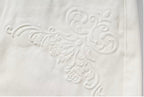 YADcrew 3D Embossed White Distressed Jeans