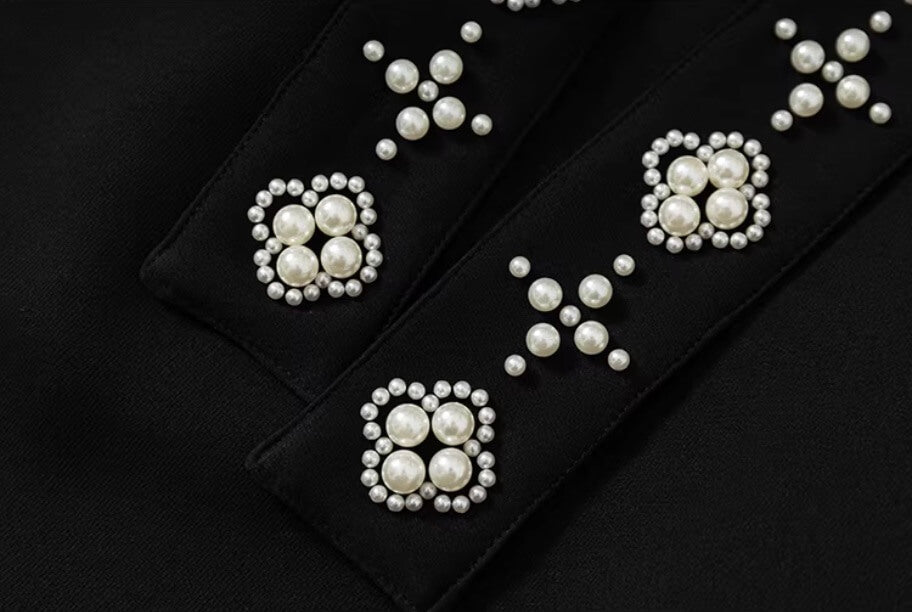 YADcrew Pearl Belt Suit Pants