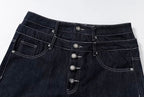 YADcrew Double Waist Buttoned Jeans