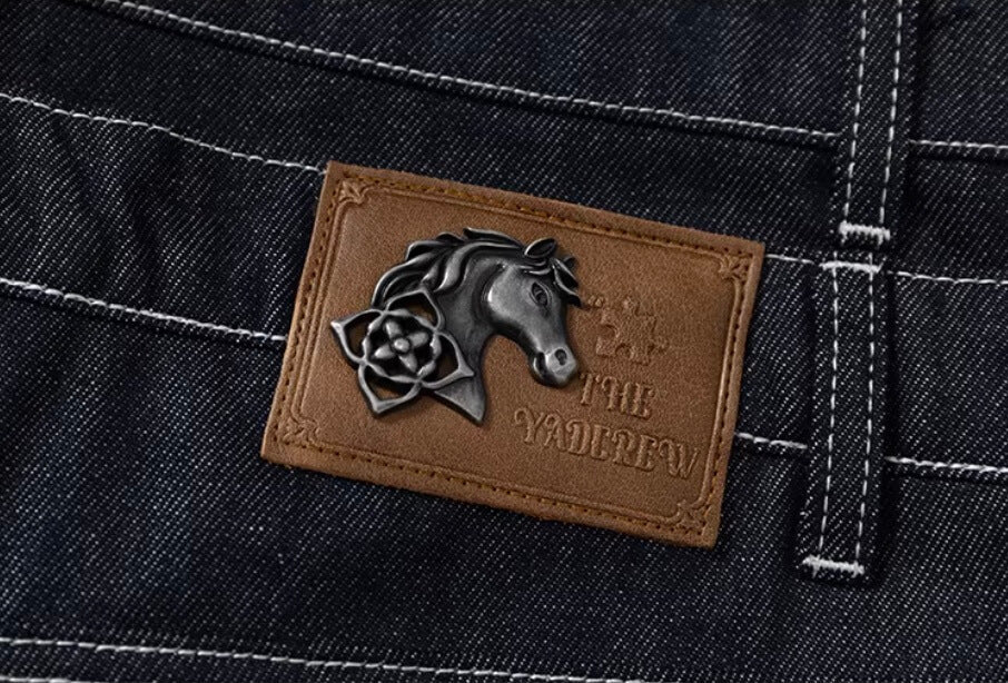 YADcrew Double Waist Buttoned Jeans