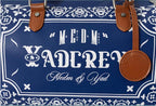 YADcrew x MEDM PU Leather Weekender Bag