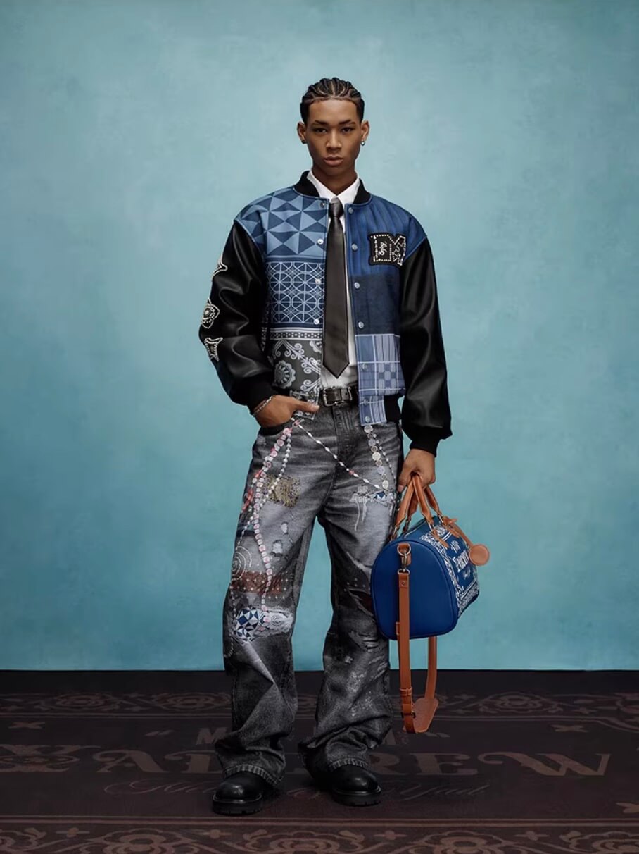 YADcrew x MEDM PU Leather Weekender Bag