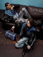 YADcrew x MEDM PU Leather Weekender Bag