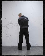 UNDERWATER Dying Art Gradient Washed Aged Detroit Jacket