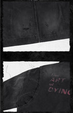 UNDERWATER Dying Art Gradient Washed Aged Detroit Jacket