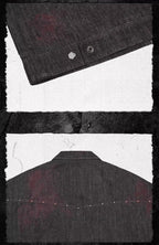 UNDERWATER Studded Western Denim Jacket