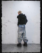 UNDERWATER Demon Horn Removable Hood Down Vest