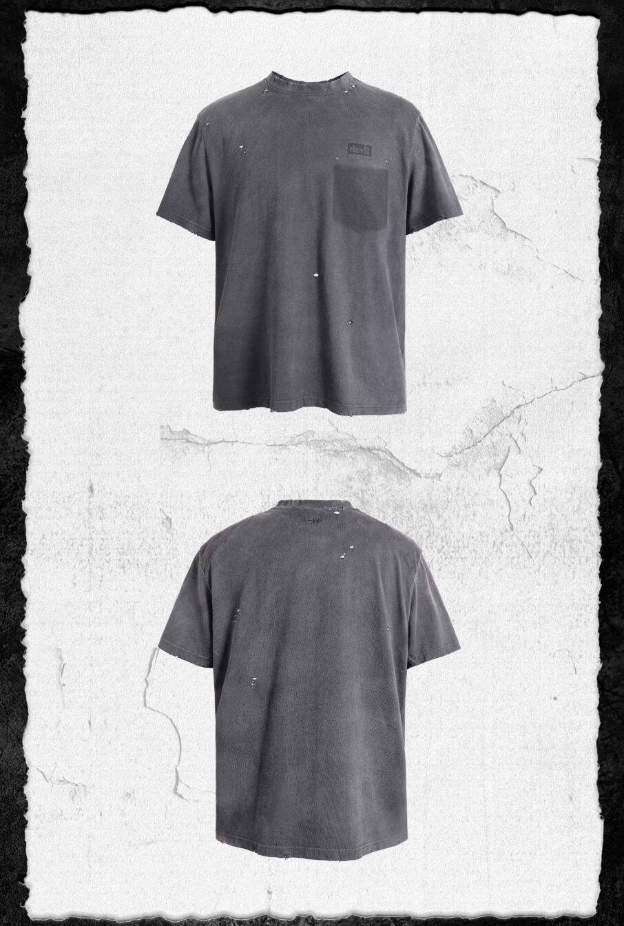 UNDERWATER Sun Faded Pocket Vintage Wash Tee