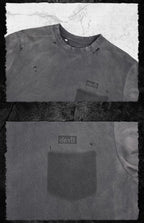 UNDERWATER Sun Faded Pocket Vintage Wash Tee
