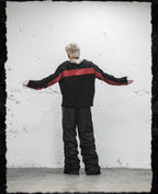 UNDERWATER Dirty Dye Colorblock Track Pants