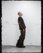 UNDERWATER Dirty Dye Colorblock Track Pants