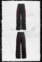 UNDERWATER Dirty Dye Colorblock Track Pants