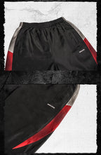 UNDERWATER Dirty Dye Colorblock Track Pants