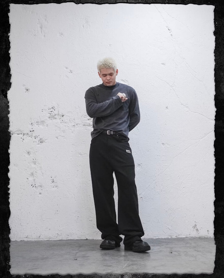 UNDERWATER Devil Embroidered Sweatpants