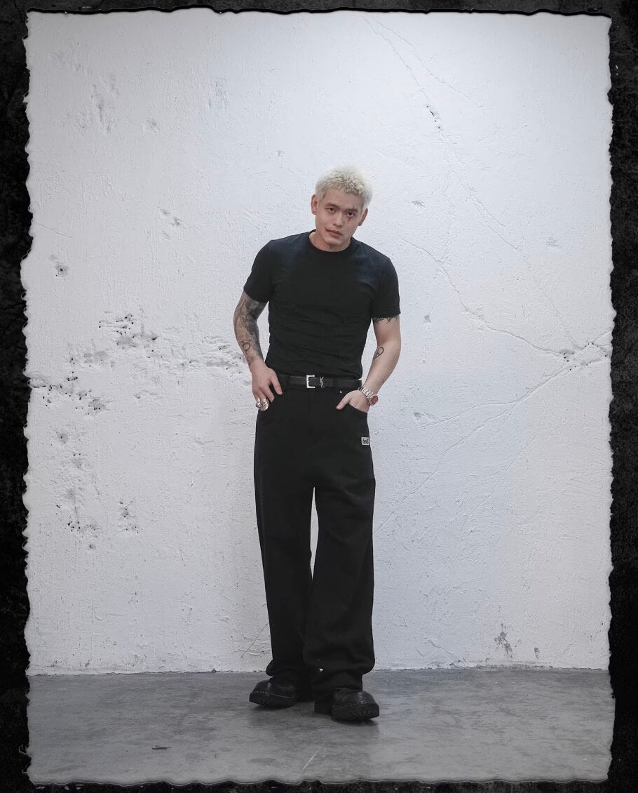 UNDERWATER Devil Embroidered Sweatpants