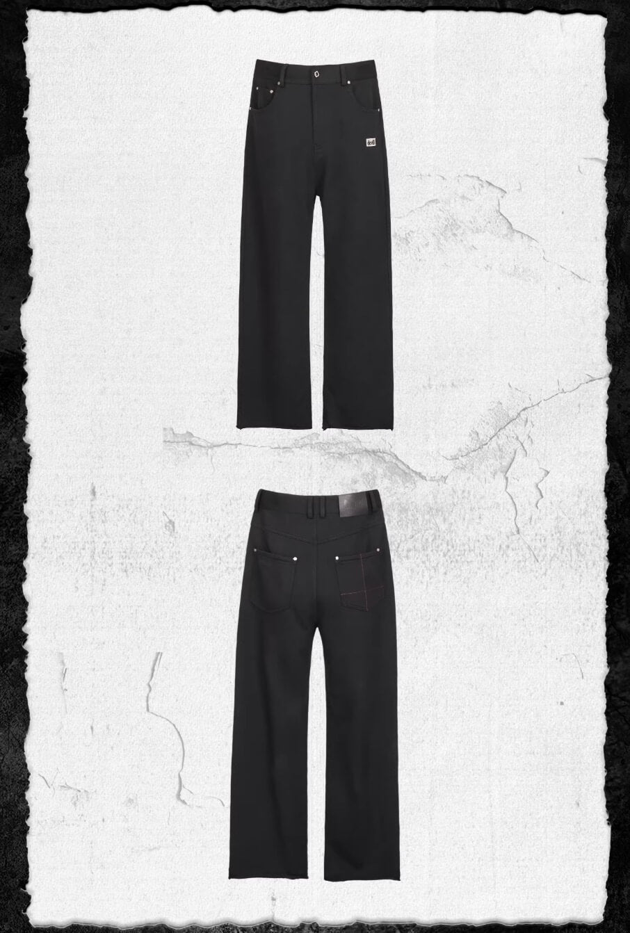 UNDERWATER Devil Embroidered Sweatpants