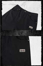 UNDERWATER Devil Embroidered Sweatpants