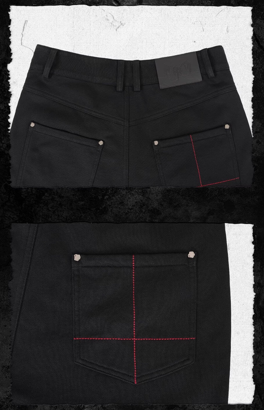 UNDERWATER Devil Embroidered Sweatpants
