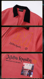 MEDM × Jujutsu Kaisen Yuji Itadori Washed  Detroit Jacket