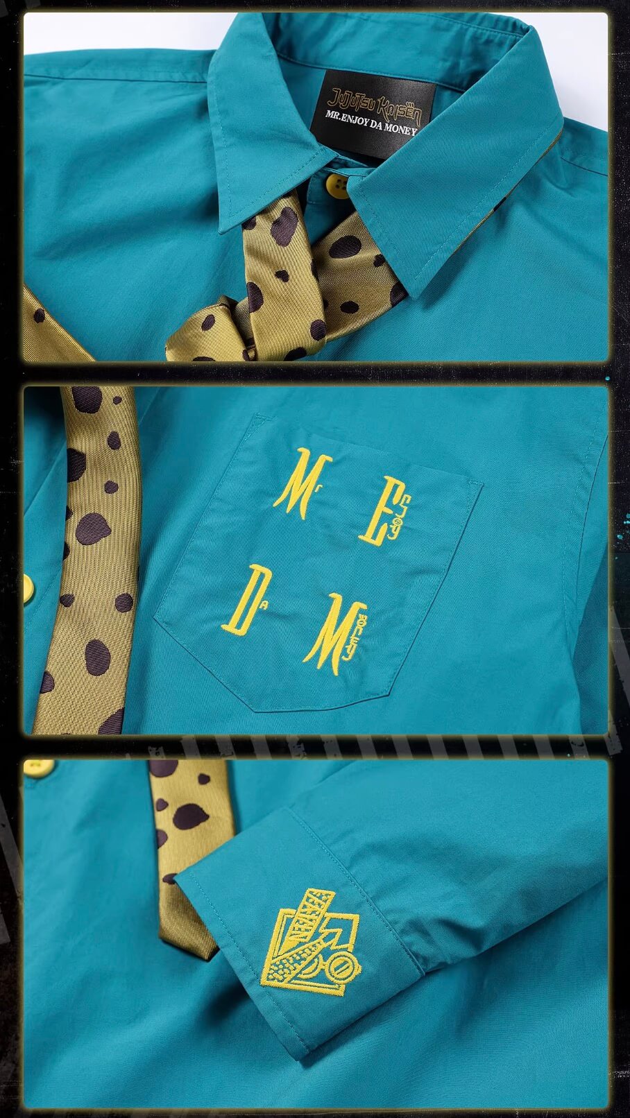 MEDM × Jujutsu Kaisen Kento Nanami Inspired Long Sleeve Shirt