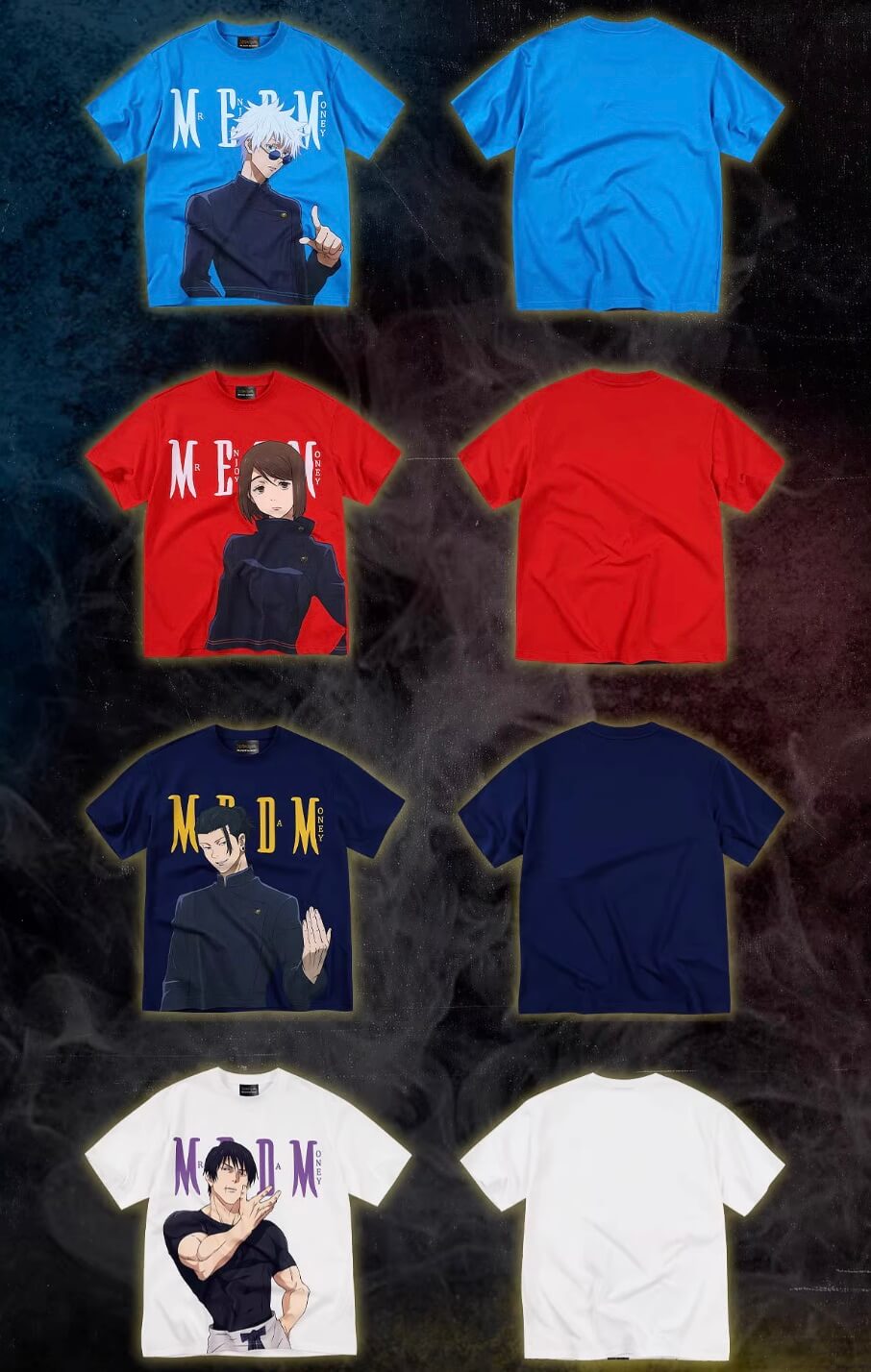 MEDM × Jujutsu Kaisen Hidden Inventory Arc Character Print Tee