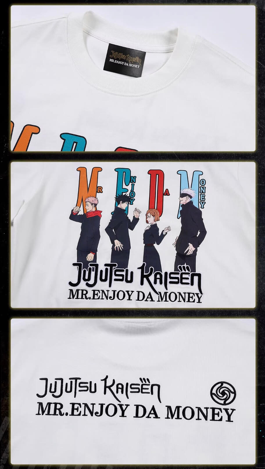 MEDM × Jujutsu Kaisen Character Multi Print Tee