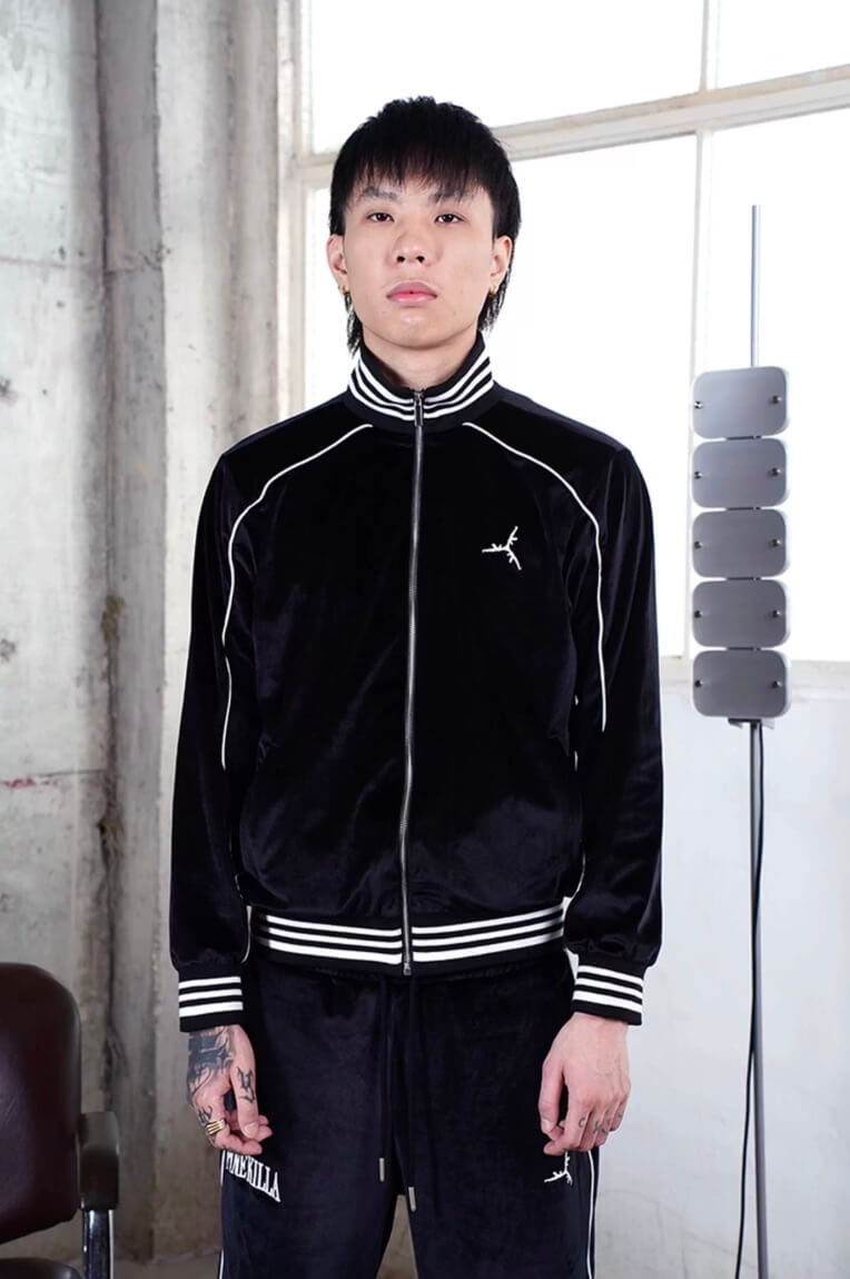 TGFCLUB PRIME KILLA Velvet Track Jacket
