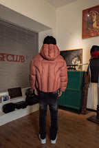 TGFCLUB Oversized Short Hooded Down Jacket