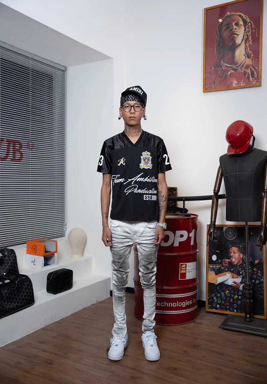 TGFCLUB 223 Patchwork Embroidered Soccer Jersey