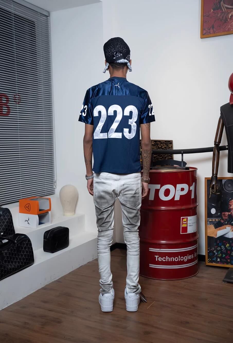 TGFCLUB 223 Patchwork Embroidered Soccer Jersey