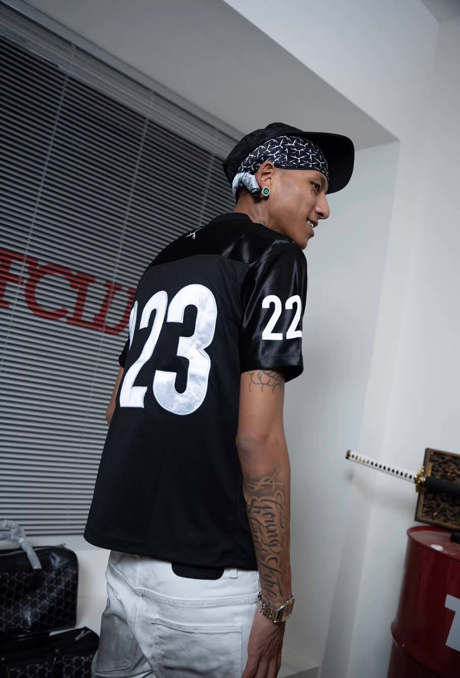 TGFCLUB 223 Patchwork Embroidered Soccer Jersey